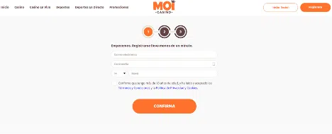 Moi casino registro