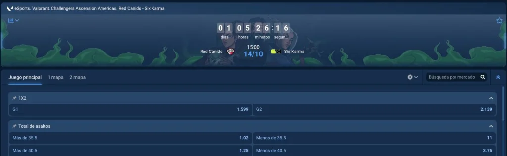 VCT Ascension 1xbet