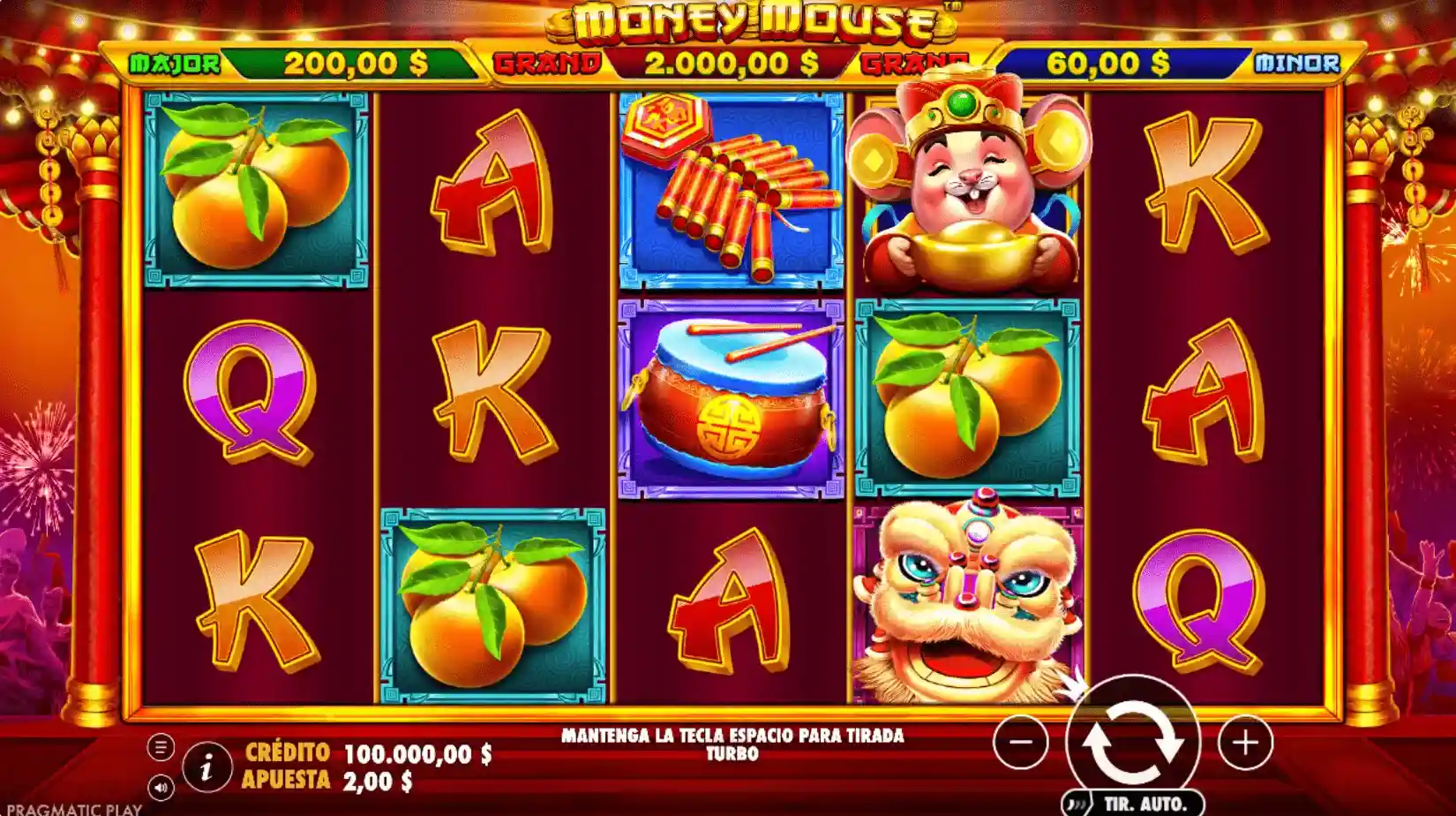 Money mouse pragmatic play.